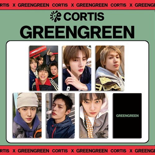 CORTIS 马丁烤蹄子REDRED 打歌卡 showcase卡 明信片周边自印卡
