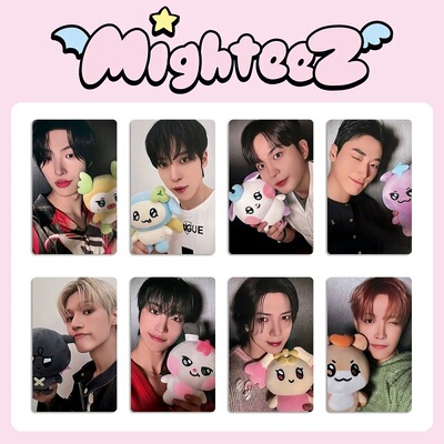 ATEEZ组合MIGHTEEZ小卡 联名小卡 快闪小卡自印双面3寸卡明信片