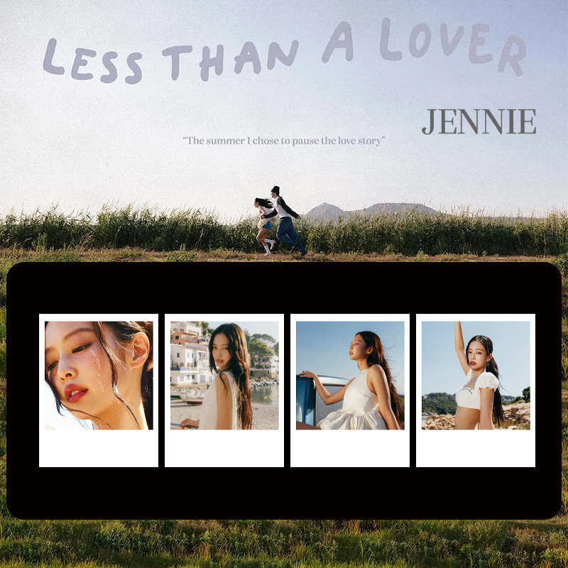 粉墨JENNIE拍立得LESS THAN A LOVER特典卡明信片单曲卡照片自印图片