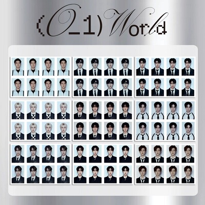 ZB1台历 2026证件照自印周边一寸照片 WORLD 照片特典收藏卡章昊