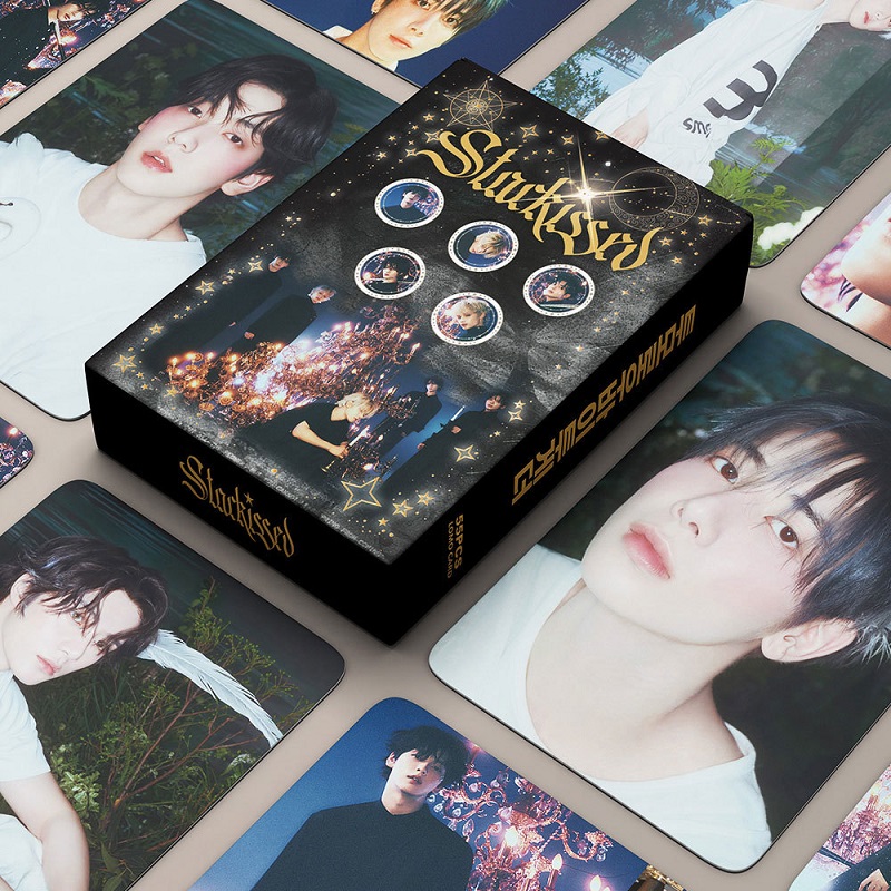 TXT 韩流男团 STARKISSED专辑自印小卡 双面3寸卡片 SOOBIN崔秀彬