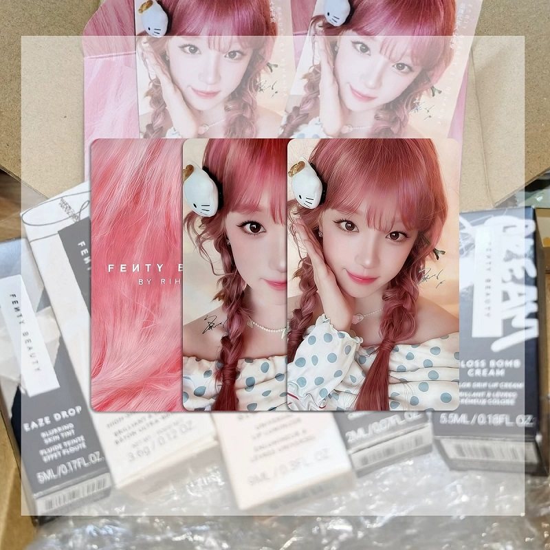 YUQI宋雨 唇釉代言卡周边小卡自印圆角收藏卡明信片应援卡送闺蜜,节庆用品/礼品,文化创意明信片,淘宝优惠券,粉丝福利购,淘宝优惠卷