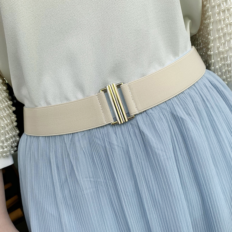 新品隐形无痕可调节简易松紧腰带