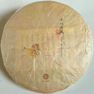 深山老林古树茶2016年玉川清风莽枝正山头春茶保古树普洱茶饼357g