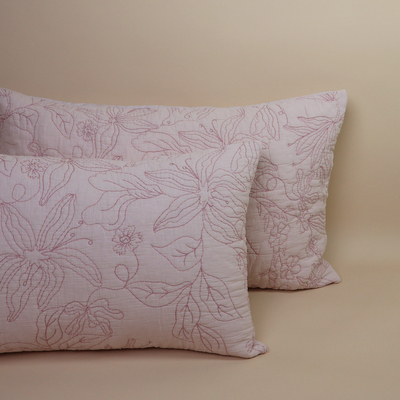 外贸出口全棉柔软加厚夹棉枕套