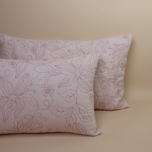 外贸出口全棉柔软加厚夹棉枕套