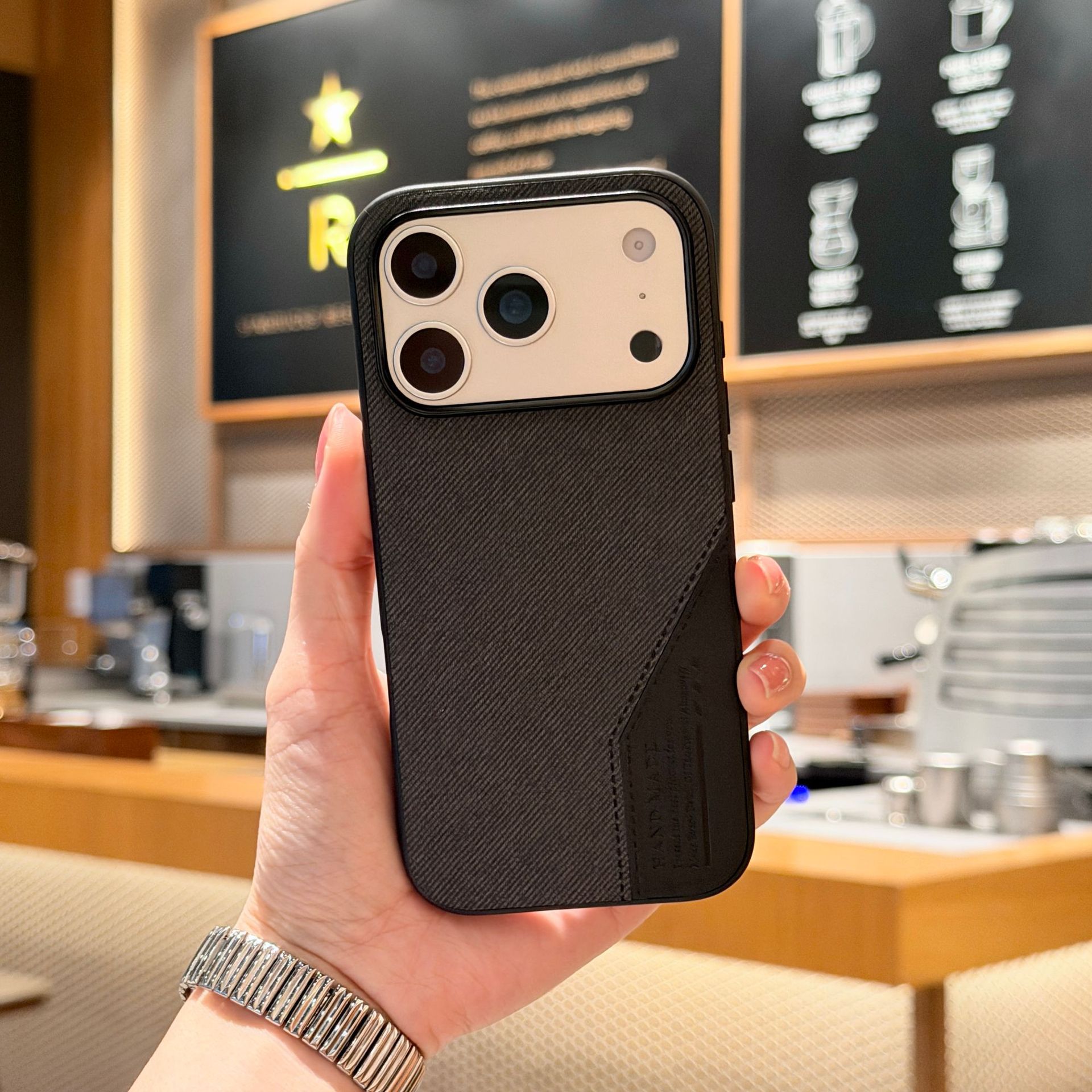 新款拼色适用苹果17Promax手机壳