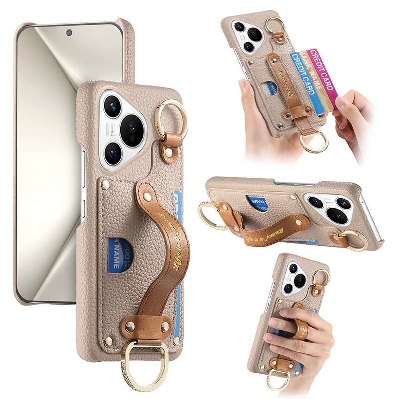 使用华为Pura70Pro卡包手机皮壳