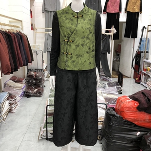 马甲阔腿裤 三件套装 宽腿套裤 807 韩版 时尚 新款 新旭翔26A 女士春季