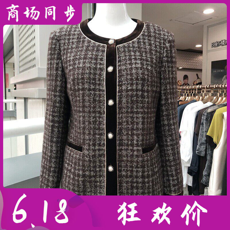 Y165186中老年人短款外套女上衣