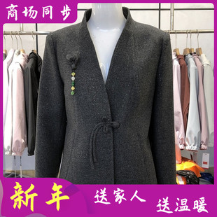 品牌亮片西装外套女2026春季新款韩版修身气质西服上衣 银翔C612