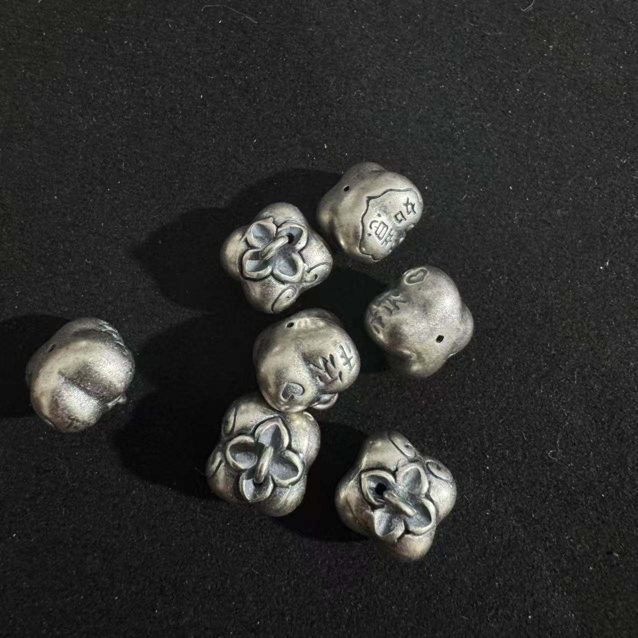 DIY精工三七老银诚心如意小柿子手链串饰配件饰品可爱挂饰滴流,饰品/流行首饰/时尚饰品新,银饰吊坠,淘宝优惠券,粉丝福利购,淘宝优惠卷