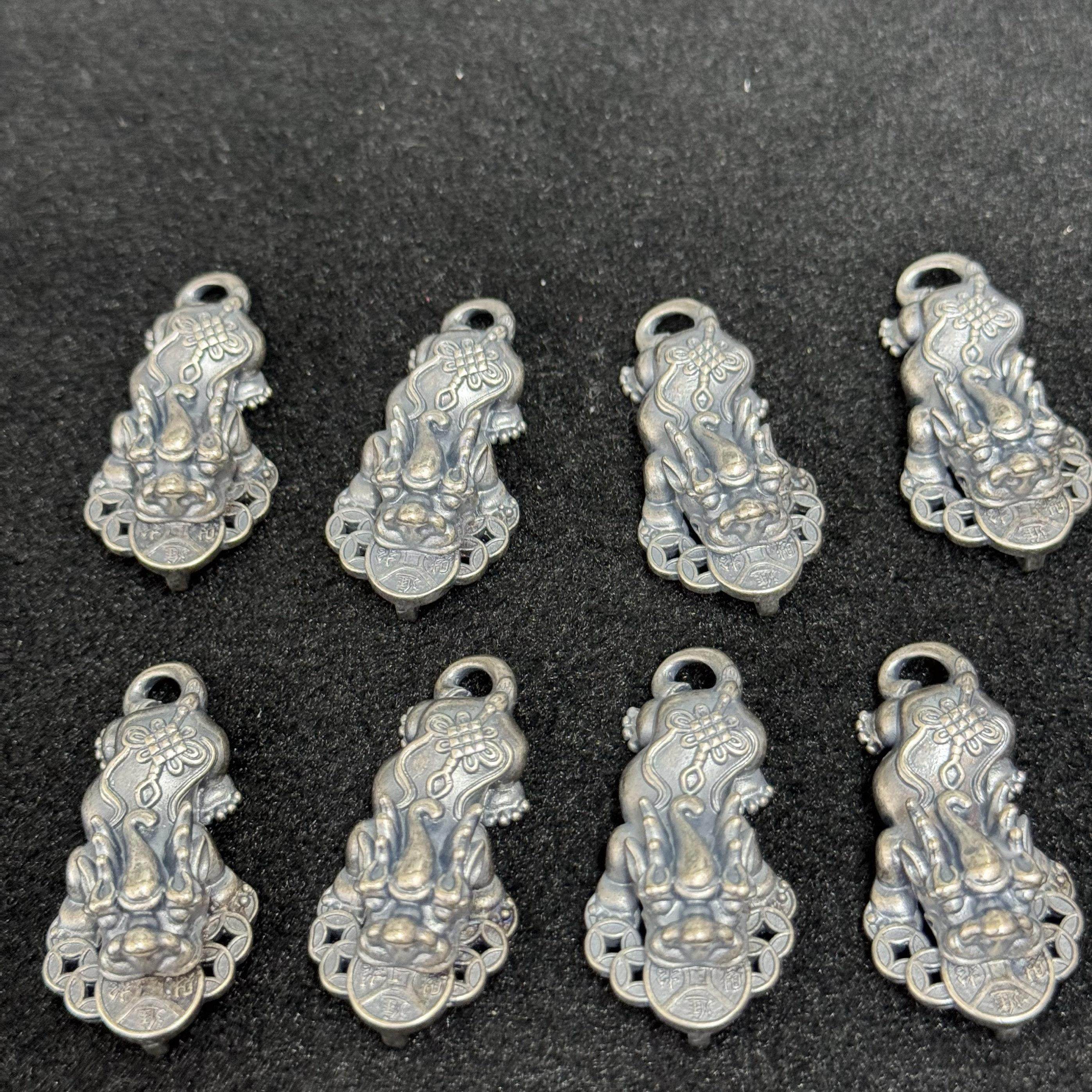 f1精工三七老银招财貔貅吊坠配件手工diy文玩时尚配饰佛珠串珠,饰品/流行首饰/时尚饰品新,银饰吊坠,淘宝优惠券,粉丝福利购,淘宝优惠卷