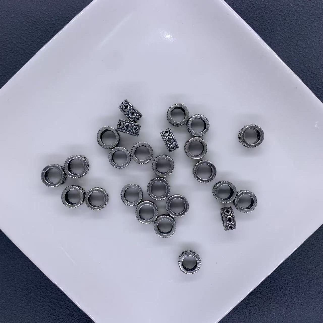 精工三七老银钱币跑环配件手工diy文玩佛珠手串项链编绳配饰隔珠,饰品/流行首饰/时尚饰品新,手饰/手串,淘宝优惠券,粉丝福利购,淘宝优惠卷