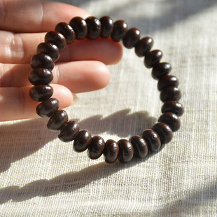 紫金钵盂菩提子手串文玩约10m单圈一条