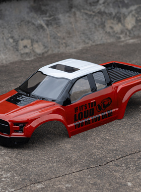 1比10攀爬车车壳rc车壳10车PC材质福特猛禽F150轴距313trx4易控