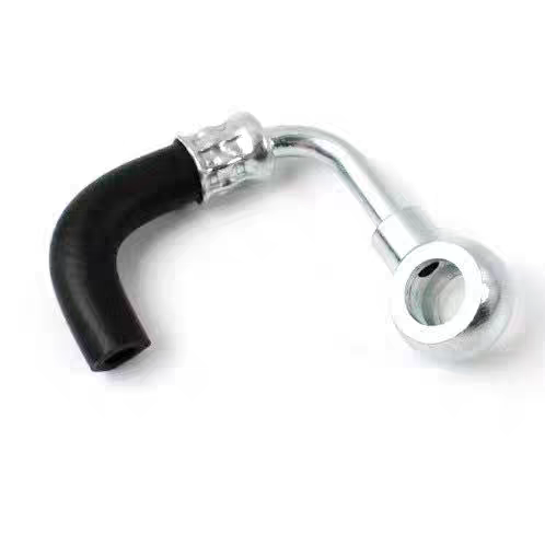 叉车电动泵油管4D27T31-25300电动泵至柴滤油管国三电子泵出油管