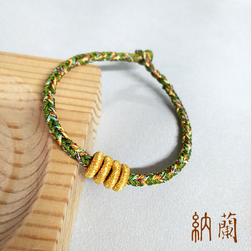 千纸鹤应援纯手工编织刘春和手绳