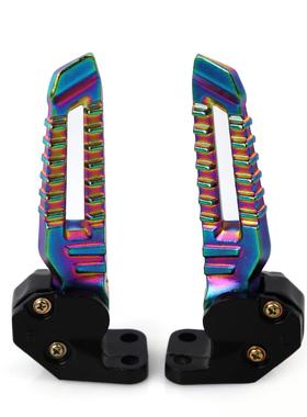 适用150CC坦克踏板车搁脚 9代越野车摩托车改装脚蹬脚踏踩脚