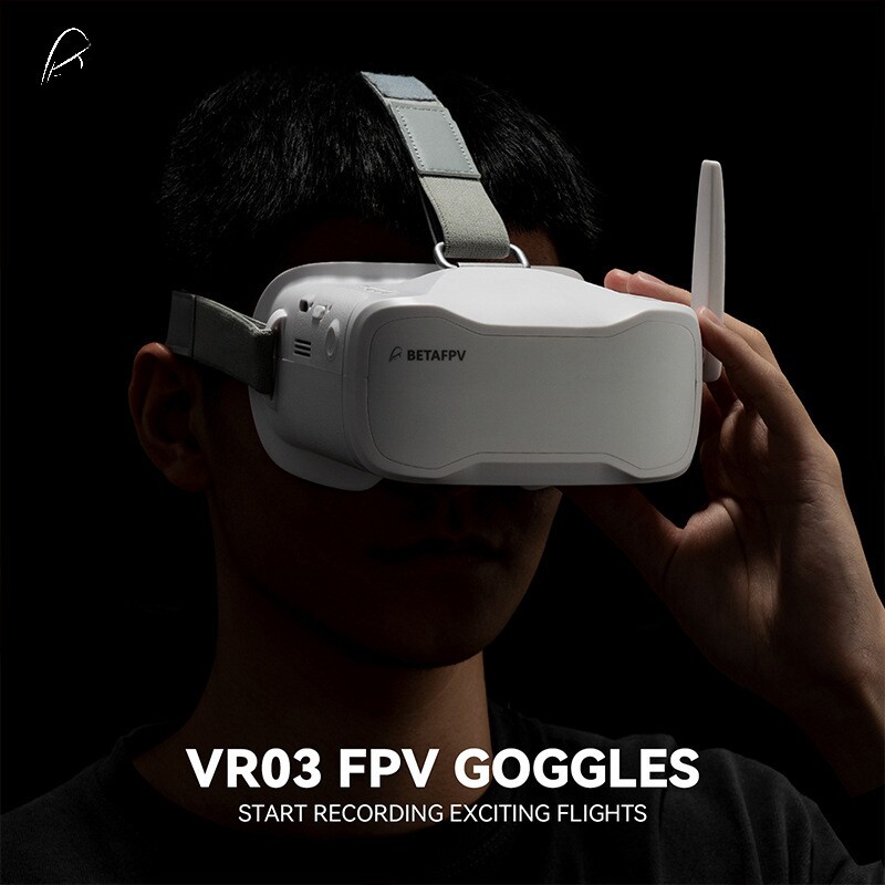 BETAFPV FPV眼镜头带5.8模拟图传无人机穿越竞速飞行视频眼镜VR03