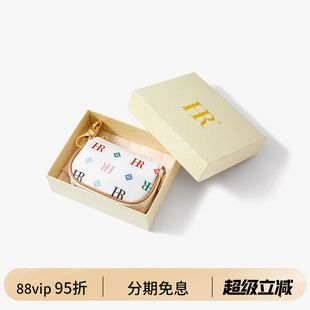 时尚 HR赫莲娜包包女2025新款 简约老花零钱包高级感包挂小拎包钱包