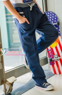 特价 全棉 男童休闲长裤 正品 超值 全新带吊牌儿童单裤 断码