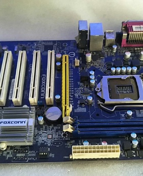 富士康 H61AP H61A02 DDR3 1155接口H61全固态工控 监控板 6PCI槽