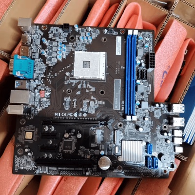 清华同方超扬T3500主板 A320-N B350-N 支持AM4 CPU DDR4代内存条