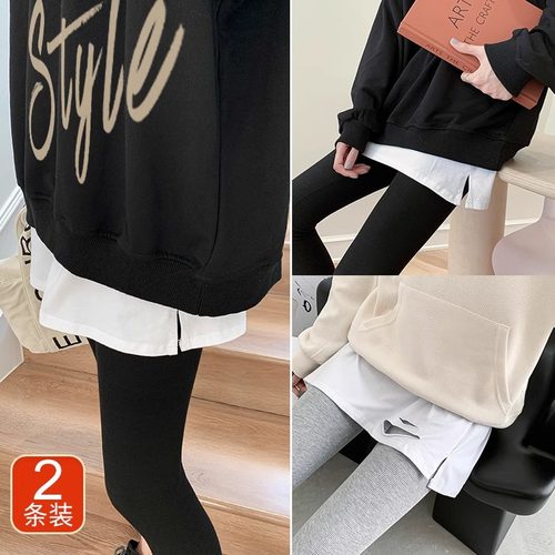 搭配卫衣女小白色遮胯半身裙