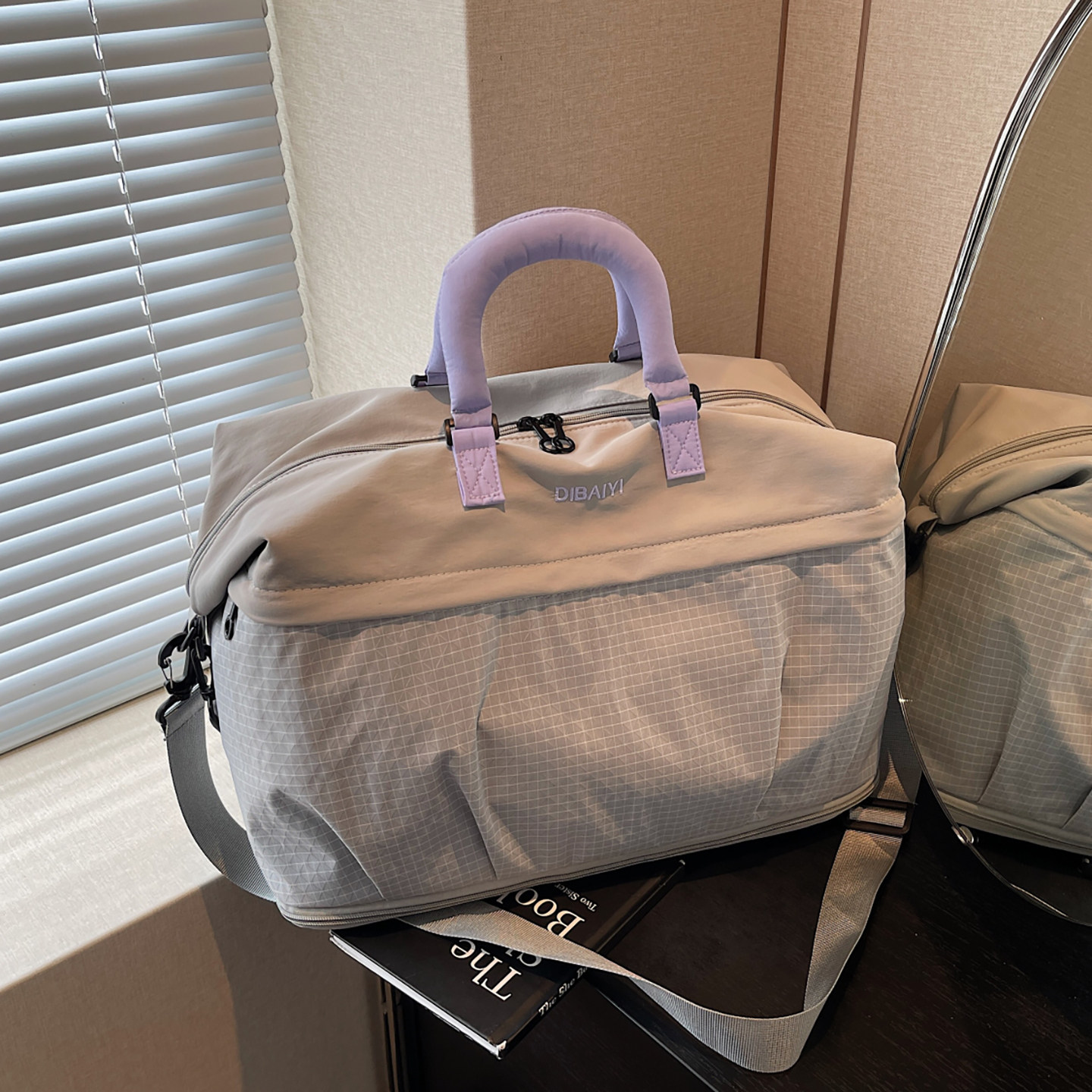 大容量装衣服行李包旅游手提短途出差旅行包健身包轻便待产收纳包