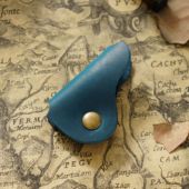 真皮充电线收纳带有线耳机绕线器数码 线材整理器线缆收纳器集线器