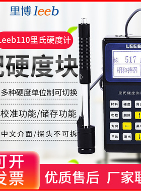 里博LEEB140/120/110可打印便携式里氏硬度计金属布氏洛氏硬度计