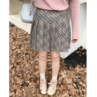 【清仓】2026春季胖mm学院风高腰百褶裙时髦气质短裙显瘦半身裙