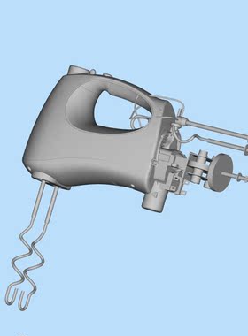 典型结构的打蛋机模型01200516三维图纸（PRT格式）