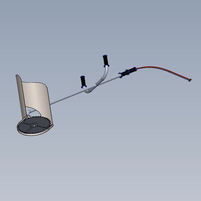 SW简易割草机01210106三维图纸（SLDASM格式）