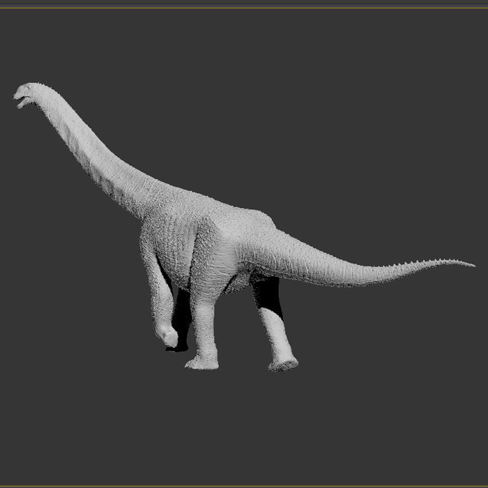 恐龙江山龙模型01200525三维图纸（3DMAX/OBJ格式）