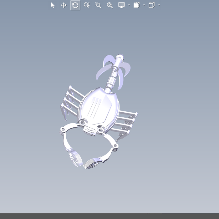 机械仿生蝎子模型01200612三维图纸（CATPart文件格式）