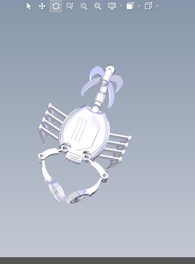 机械仿生蝎子模型01200612三维图纸（CATPart文件格式）