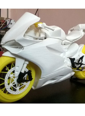 拆件零散版摩托车模型01200522三维图纸（STL格式）