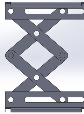 剪叉式升降机三维模型0200512图纸（SLDPRT 文件）
