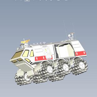 麦克纳姆轮月球探测车模型图01200602（x_t文件格式）
