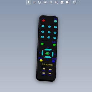 萬能電視遙控器模型01200524三維圖紙 SLDPRT文件格式