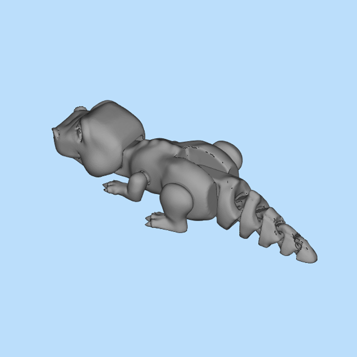 可活动的霸王龙20220219三维图纸（stl格式）