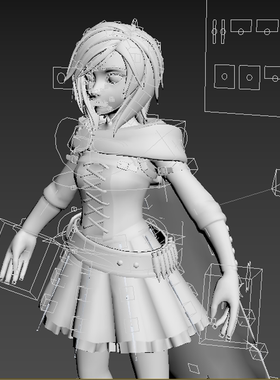 Ruby Rose模型01200615三维图纸（ma格式）