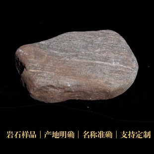 片麻岩变质岩石三大岩样品标本矿物科研地质中小学博物馆科普教具