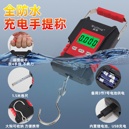 威衡手提秤防水电子秤