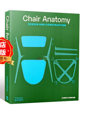 【原版现货】chair anatomy desing & construction世界知名经典椅子解剖 家具产品设计书籍