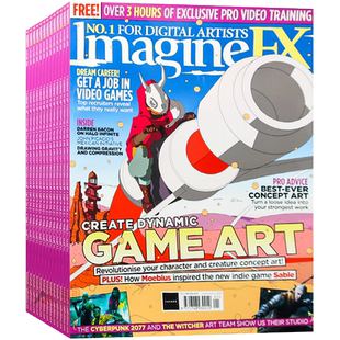英国 Imagine FX 杂志  订购2026年  全年13期  F14 科幻数位 3D动漫 游戏 数码设计杂志