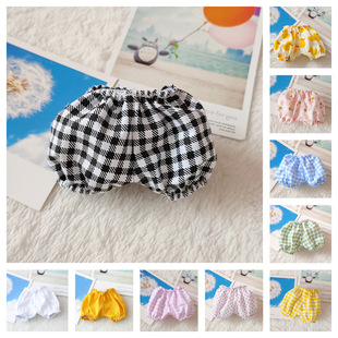 子配件娃衣现货新款 合集棉花娃娃收口裤 子内裤 14cm23厘米掌门狗裤