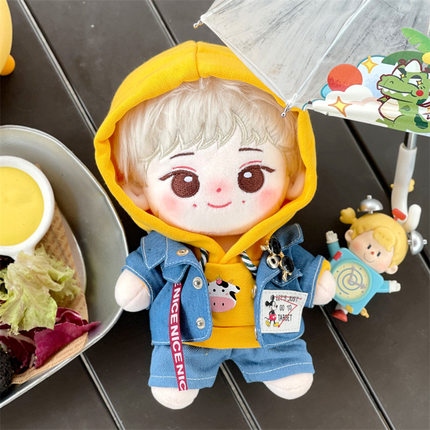 20cm郑在玹棉花娃娃韩国NCTDREAM组合毛绒原创玩偶明星公仔玩具节